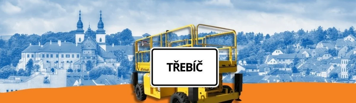 Třebíč – pronájem pracovních plošin TAM KOVO
