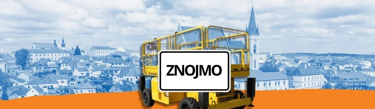 Znojmo – pronájem pracovních plošin TAM KOVO
